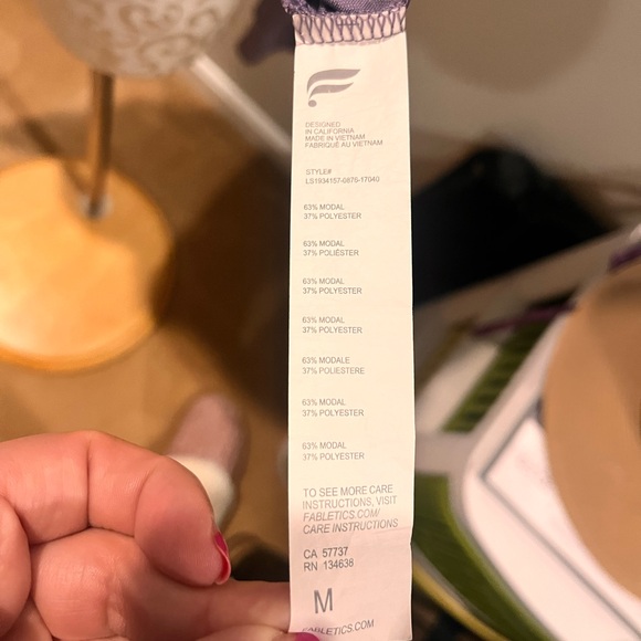 Fabletics purple athletic sweater - Picture 9 of 10